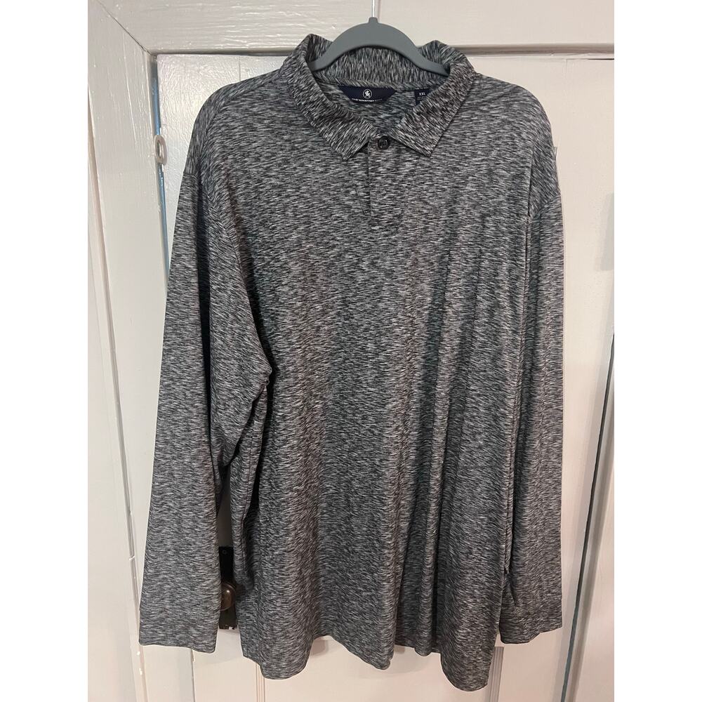Hart Schaffer Marx casual stretch long sleeve polo XXL